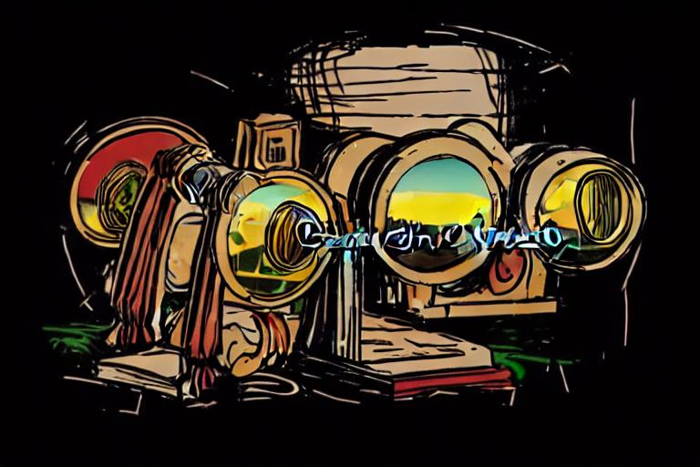Explore antique binoculars in style