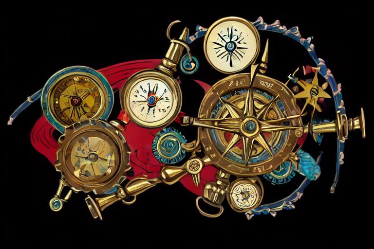Explore antique compasses in style