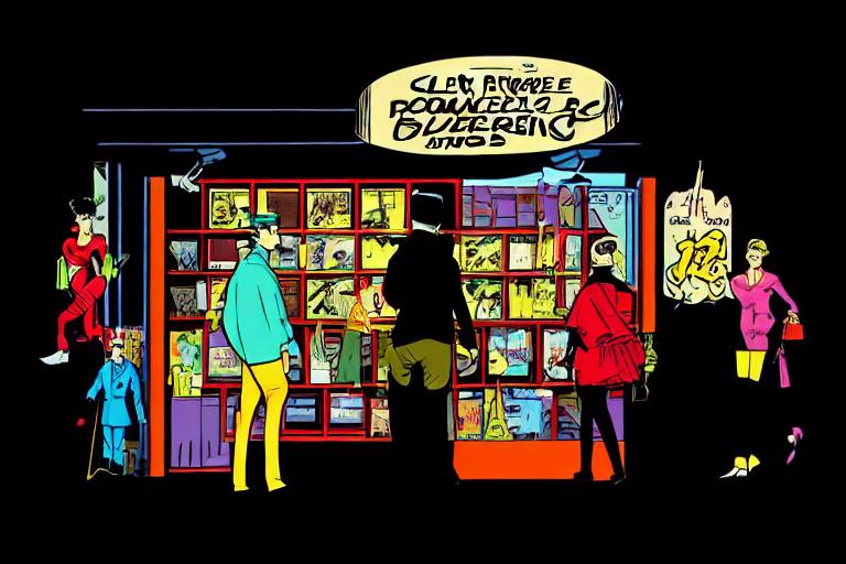 Explore classic comic books in style