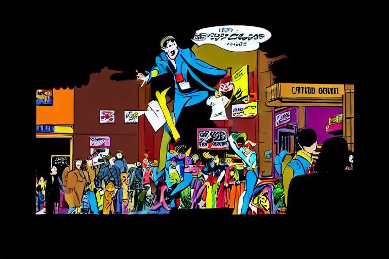 Explore classic comic books in style