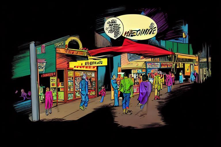 Explore classic comic books in style