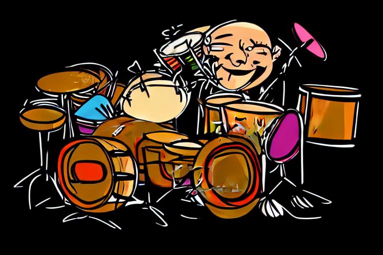 Explore drum set in style