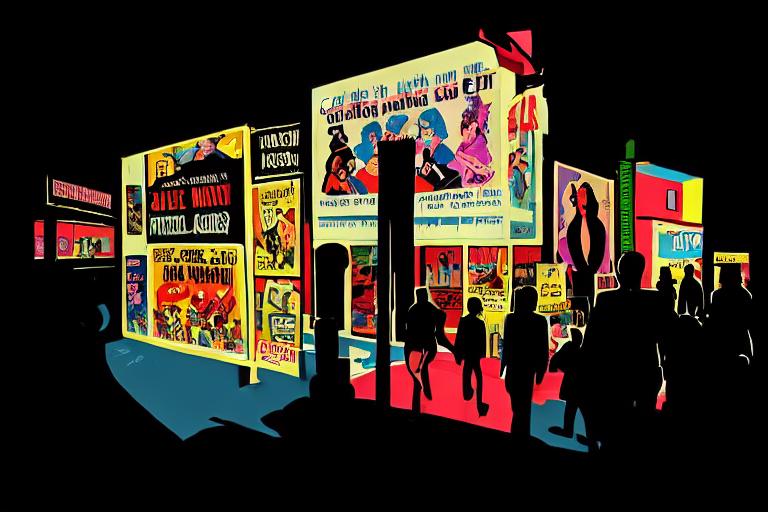 Explore old movie posters in style