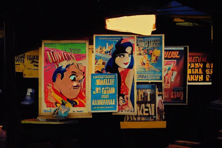 Explore old movie posters in style