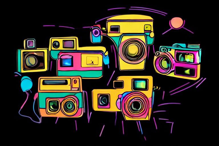 Explore Polaroid Cameras in style