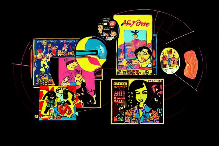 Explore Rare vinyl album covers in style