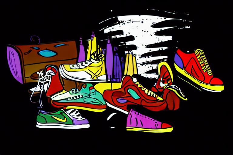 Explore retro sneakers in style