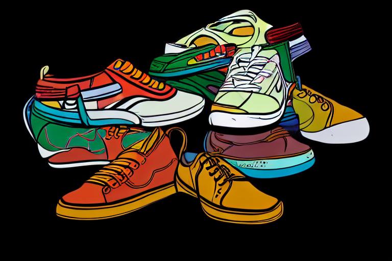 Explore retro sneakers in style
