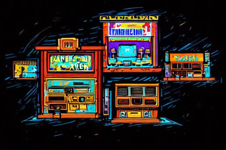 Explore Retro video games in style