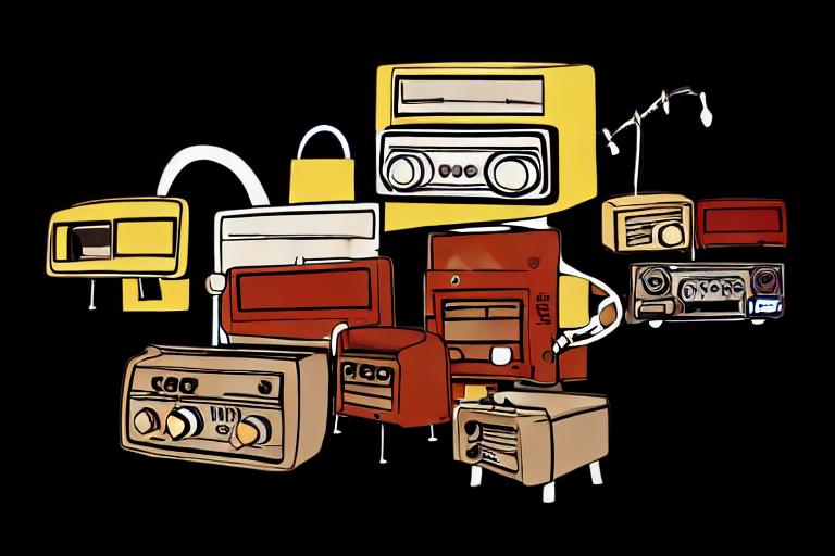 Explore vintage radios in style