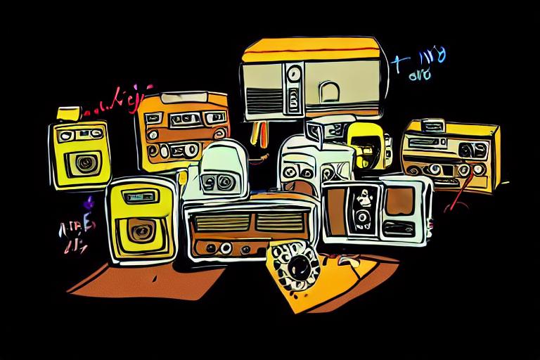 Explore vintage radios in style