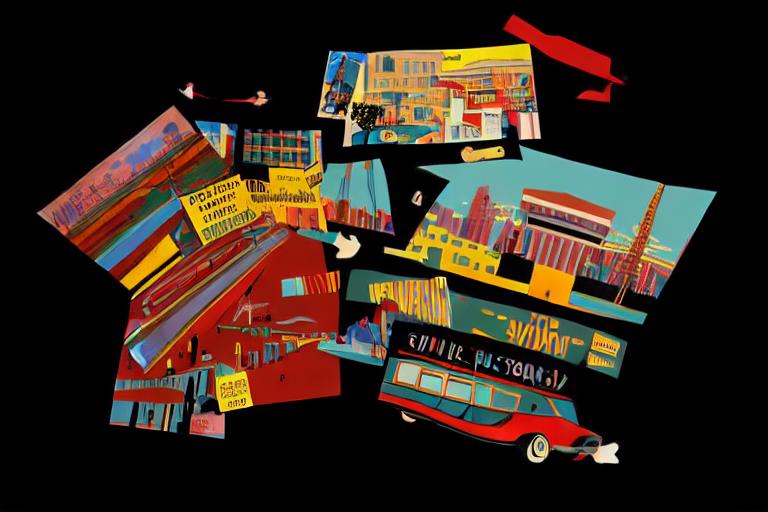 Explore Vintage travel posters in style