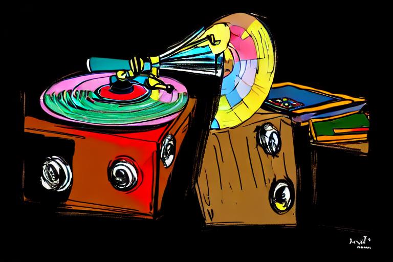 Explore vinyl records in style